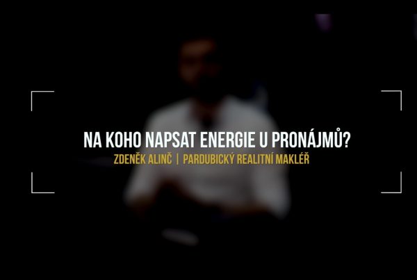 Na koho napsat energie u pronájmů?